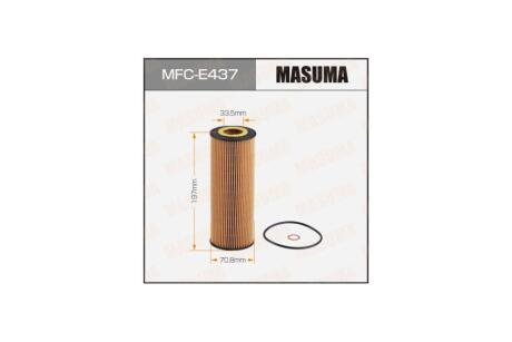 Фильтр масляный Skoda Superb 2.5 (03-08),Audi A4 avant 2.5 (04-06) MASUMA 'MFCE437
