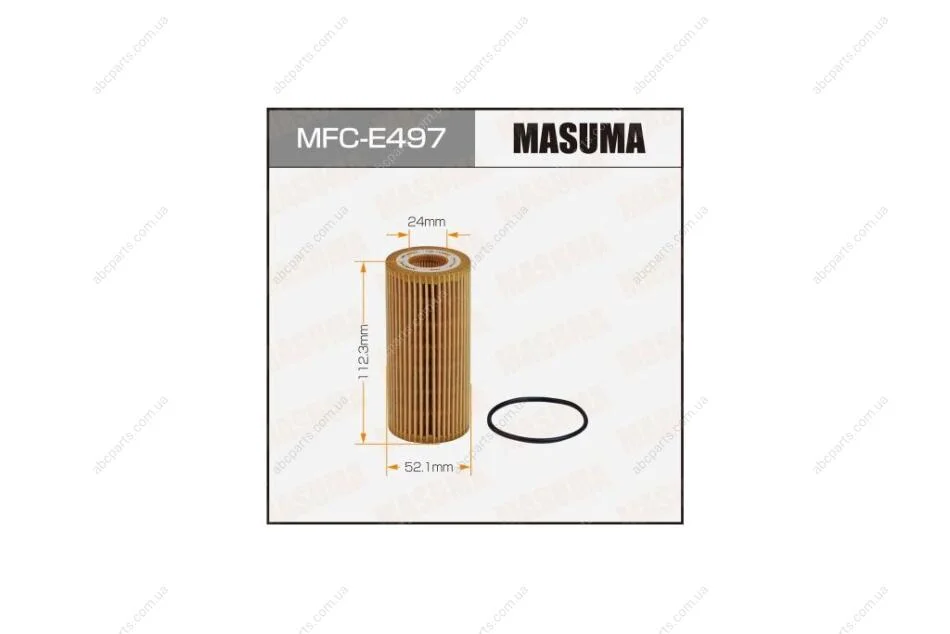 Фильтр масляный AUDI Q5 (MFC-E497) MASUMA MFCE497 (фото 1)