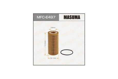 Фильтр масляный AUDI Q5 (MFC-E497) MASUMA MFCE497