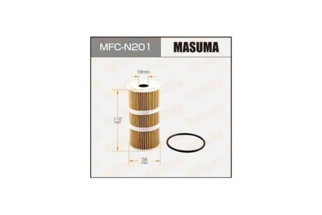Фільтр масляний (MFC-N201) MASUMA MFCN201