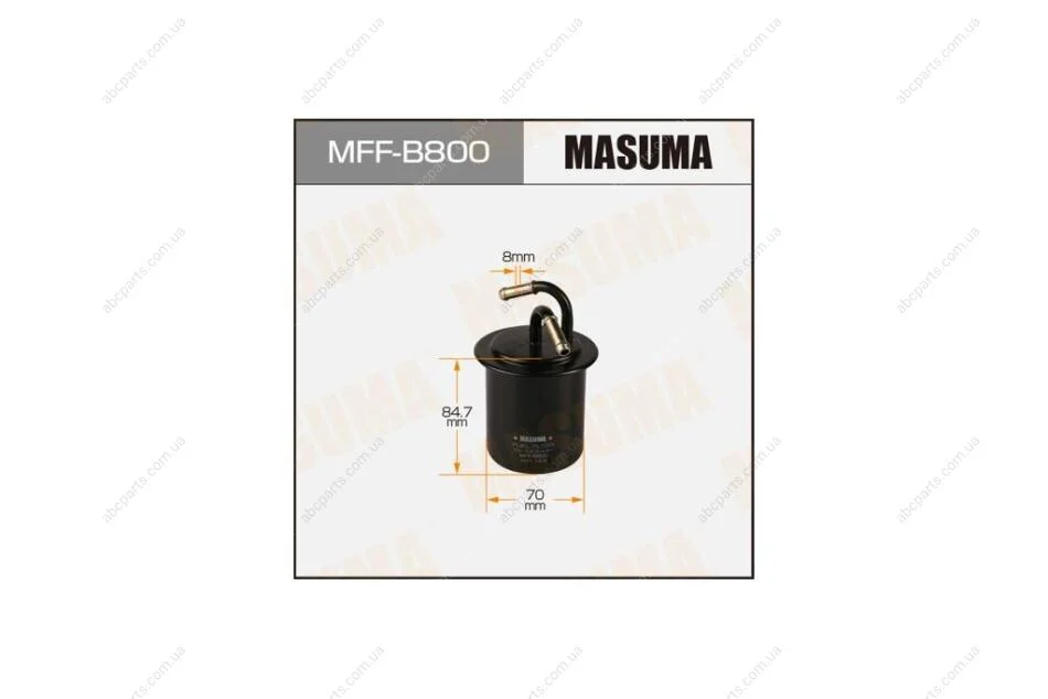 Фильтр топливный Subaru Forester (-07) (MFF-B800) MASUMA MFFB800 (фото 1)