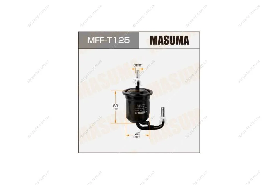 Фільтр паливний Lexus LX570/ Toyota Land Cruiser (07-) (MFF-T125) MASUMA MFFT125 (фото 1)