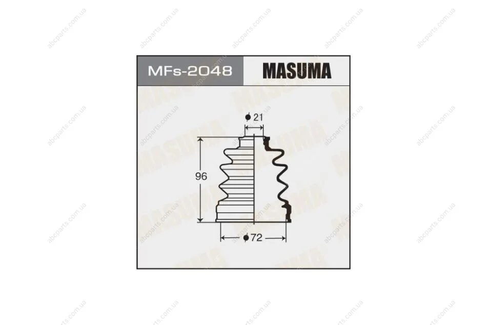 Пильовик ШРКШ (MFs-2048) MASUMA MFs2048 (фото 1)
