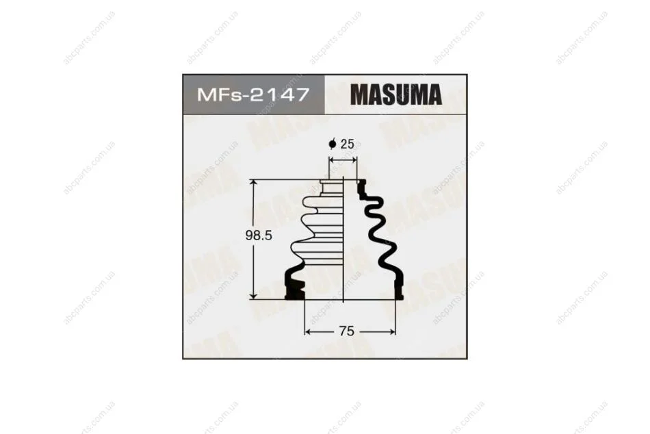 Пильовик ШРКШ (MFs-2147) MASUMA MFs2147 (фото 1)