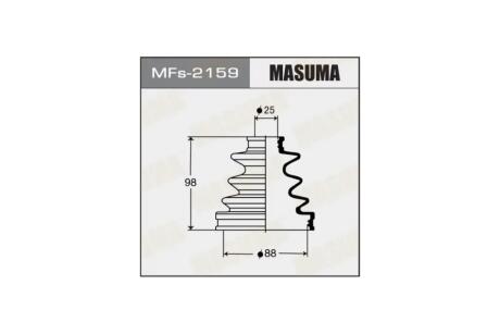 Пильовик ШРКШ зовнішнього (силікон) Toyota Camry (01-05), Prius (09-15) (MFs-2159) MASUMA MFs2159