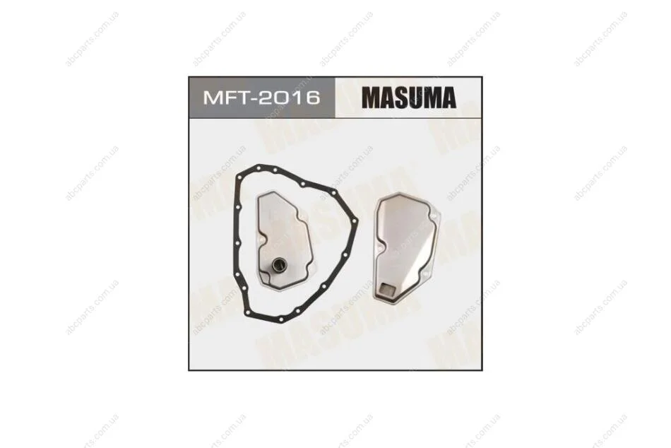 Фільтр АКПП (+прокладка піддону) Nissan Micra (10-14), Note (13-), Qashqai (13-)/ Renault Duster (10-), Megane I (MFT-2016) MASUMA MFT2016 (фото 1)