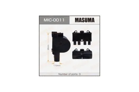 Катушка зажигания (модуль) Ланос (4 конт) (25184291) (MIC-0011) MASUMA 'MIC-0011