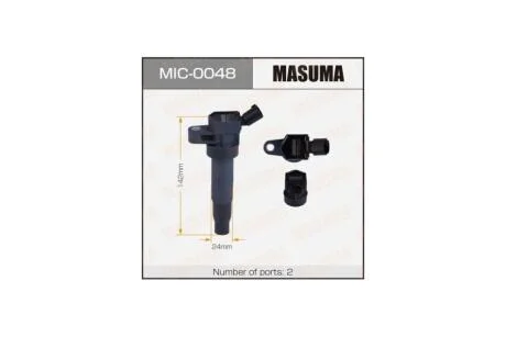 Катушка зажигания HYUNDAI SANTA FE IIIIX35 (MIC-0048) MASUMA MIC0048