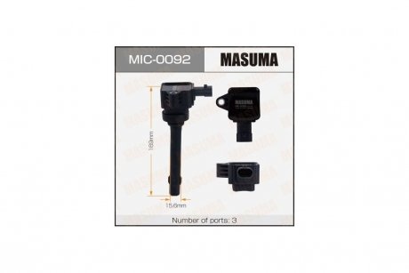 Котушка запалювання HAVAL H2/GW4 G15B (MIC-0092) MASUMA MIC0092