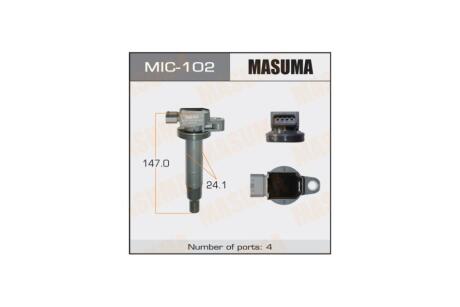Катушка зажигания TOYOTA P38PRIUS, VITZ / 1NZFE, 2SZFE, 1NZFXETOYOTA COROLLA (MIC-102) MASUMA MIC102
