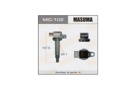 Котушка запалювання (MIC-102) MASUMA MIC102