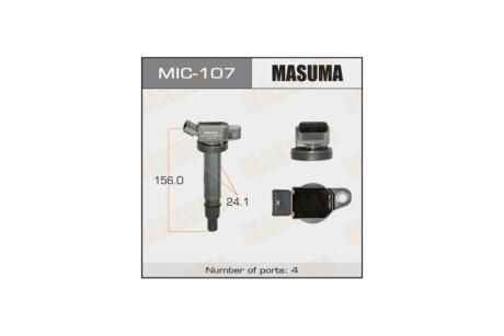 Котушка запалювання 4RUNNER, HILUX / 1AZFSE, 1NZFE, 2TRFE (MIC-107) MASUMA 'MIC-107