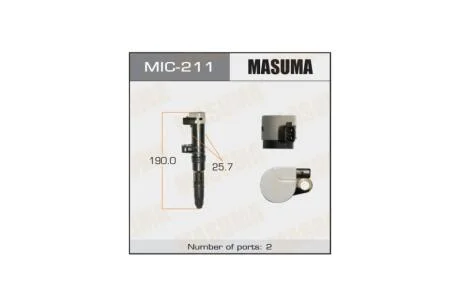 Катушка зажигания ALMERA, TERRANO / F4R, K4M (MIC-211) MASUMA MIC211
