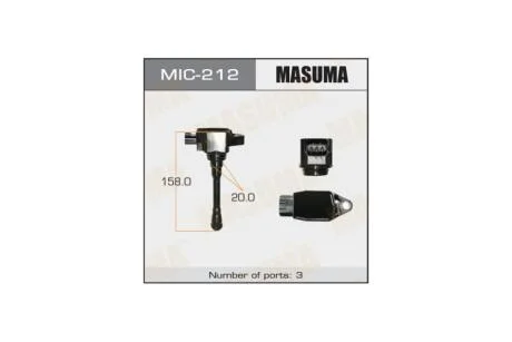 Катушка зажигания (MIC-212) MASUMA MIC212