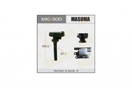 Катушка зажигания Mitsubishi Lancer 1.6 (-13) (MIC-300) MASUMA MIC300