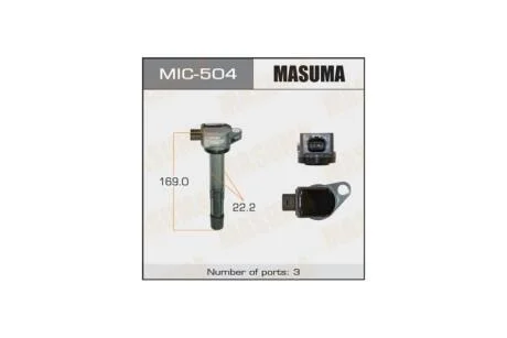 Катушка зажигания (MIC-504) MASUMA MIC504