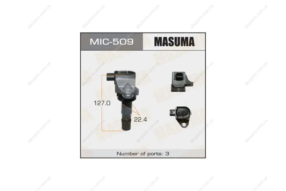 Котушка запалювання Honda CR-V 2.0 (13-) (MIC-509) MASUMA MIC509 (фото 1)