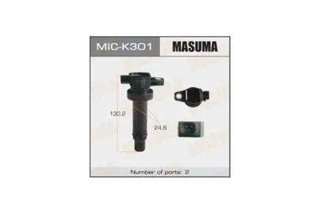 Котушка запалювання Hyundai Elantra, I30 1.4, 1.6 (-12) (MIC-K301) MASUMA MICK301