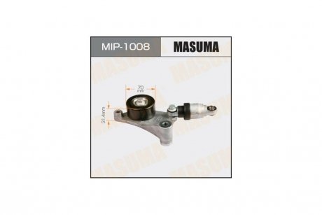 Натяжитель ремня генератора Toyota Avensis (03-08), Camry (01-06), Highlander (00-07), RAV 4 (00-05) (MIP-1008) MASUMA MIP1008