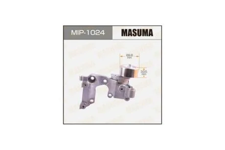 Натяжитель ремня генератора TOYOTA LAND_CRUISER PRADO (TRJ15_, KDJ15_, GRJ15_, GDJ15_) 4.0 V6 VVT-i (GRJ150_) (10-15) (MIP-1024) MASUMA MIP1024