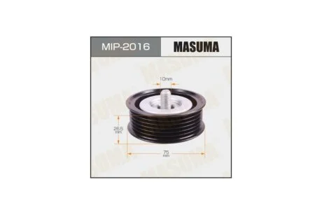 Ролик ременя (MIP-2016) MASUMA MIP2016