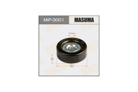 Ролик обводной ремня привода навесного оборудования, 4G63,4G64,4G69 (MIP-3001) MASUMA 'MIP-3001