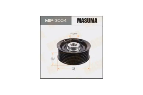 Ролик ремня (MIP-3004) MASUMA MIP3004