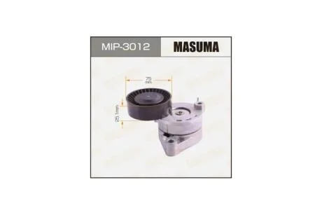 Натяжитель ремня генератора MITSUBISHI OUTLANDER II (CW_W) 3.0 4WD, 3.0 AWD (06-12) (MIP-3012) MASUMA MIP3012