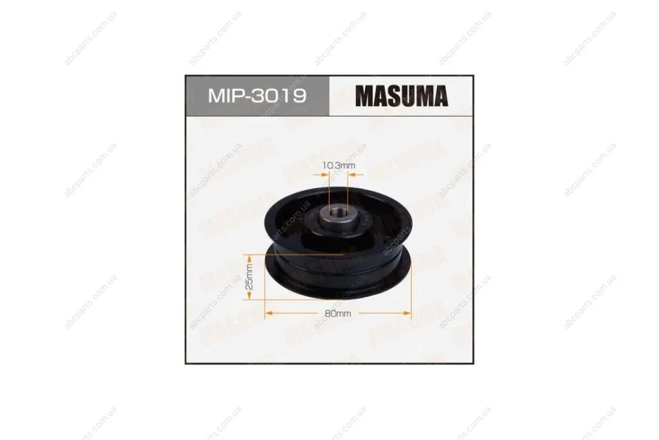 Ролик обводной ремня ГРМ, 6B31 (MIP-3019) MASUMA MIP3019 (фото 1)