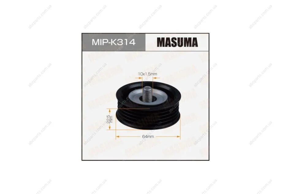 Ролик (MIP-K314) MASUMA MIPK314 (фото 1)