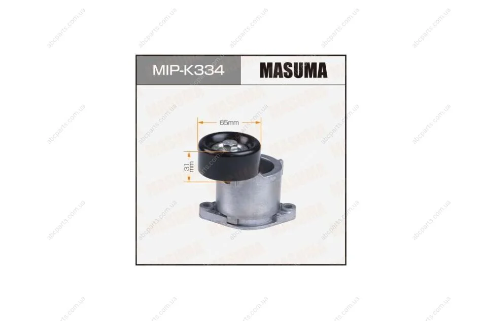 Натяжитель ремня генератора HYUNDAI SANTA FE III, SONATA VII (MIP-K334) MASUMA MIPK334 (фото 1)