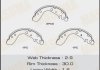 Колодки гальмівні стояночного тормоза (MK-5534) MASUMA MK5534 (фото 2)