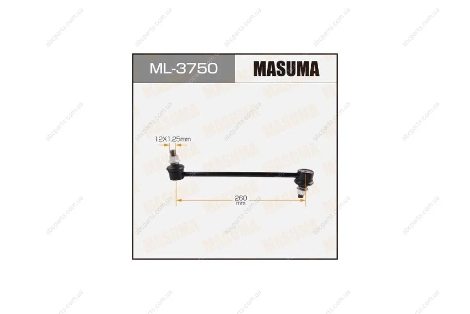 Стойка стабилизатора переднего CV30,CR30,CR40#CU2# (ML-3750) MASUMA ML3750 (фото 1)