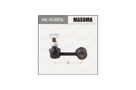 Стійка стабілізатора передній LH CIVIC/FD1, FD3 (ML-6380L) MASUMA 'ML-6380L