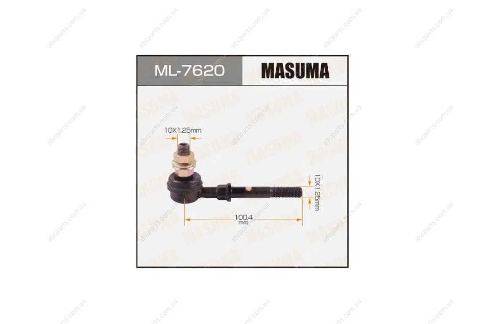 Стійка стабілізатора передня Suzuki GRAND VITARA/ SQ416, SQ420 (ML7620) MASUMA 'ML7620 (фото 1)