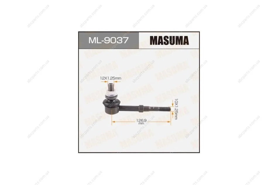 Стойка стабилизатора задн TOYOTA AVENSIS (ML-9037) MASUMA ML9037 (фото 1)