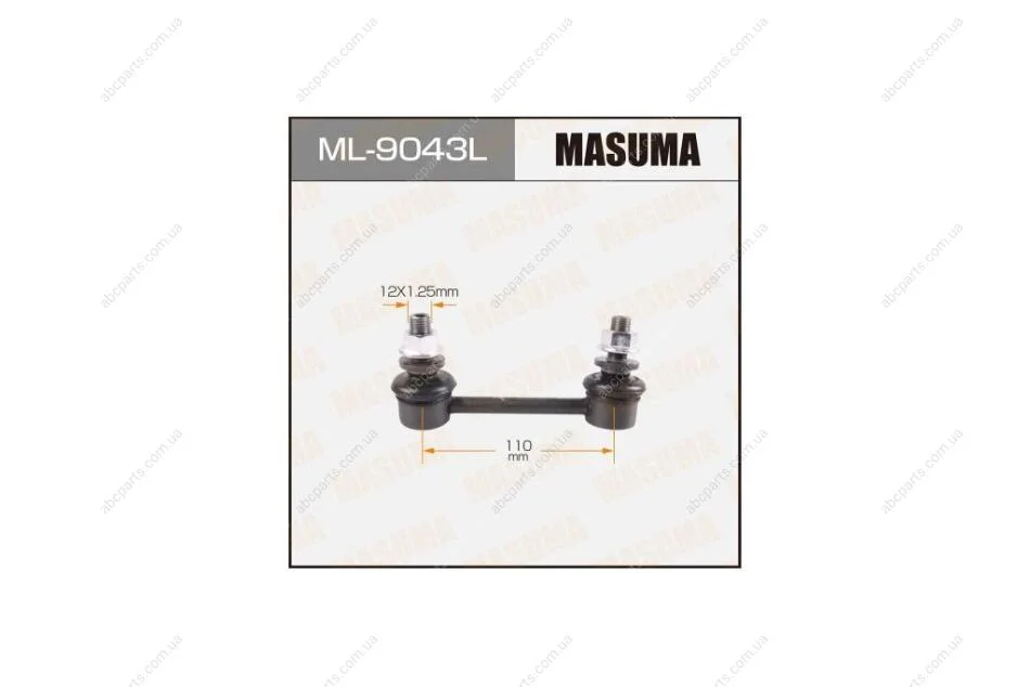 Стійка стабілізатора (ML-9043L) MASUMA ML9043L (фото 1)