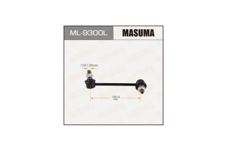 Стійка стабілізатора передній лев MITSUBISHI CARISMA Ліфтбек (DA_), LANCER VII (ML9300L) MASUMA 'ML9300L