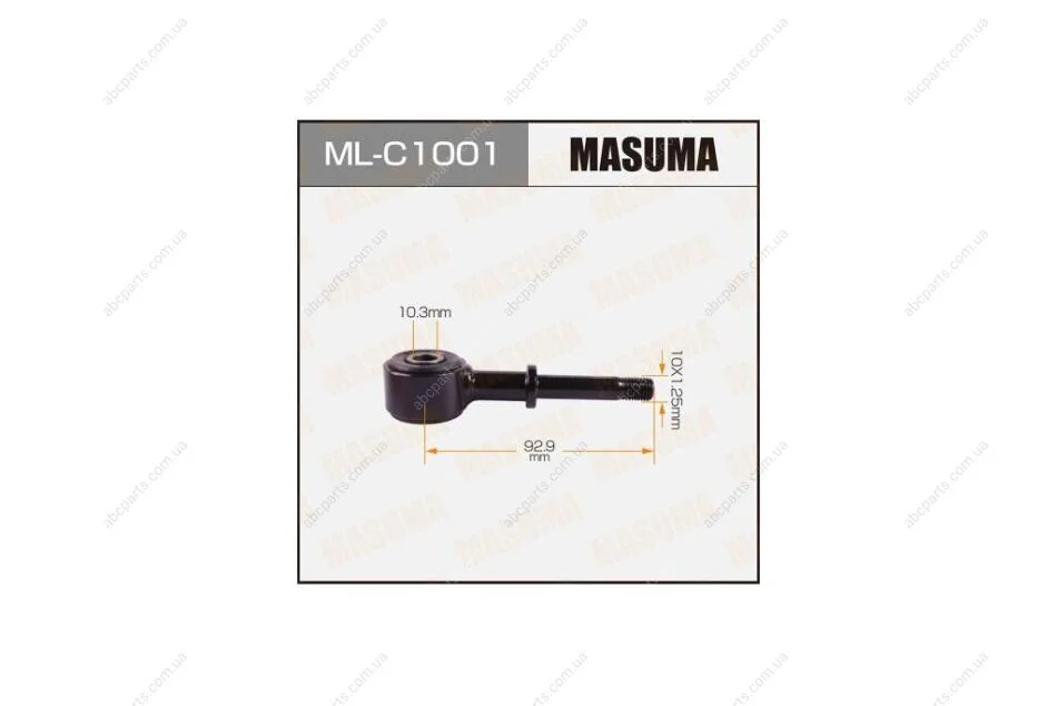 Стійка стабілізатора (ML-C1001) MASUMA MLC1001 (фото 1)
