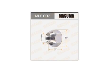 Гайка колеса 12x1.25 / под ключ=21 мм (MLS-002) MASUMA MLS002