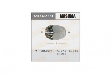 Гайка колеса (MLS-219) MASUMA MLS219