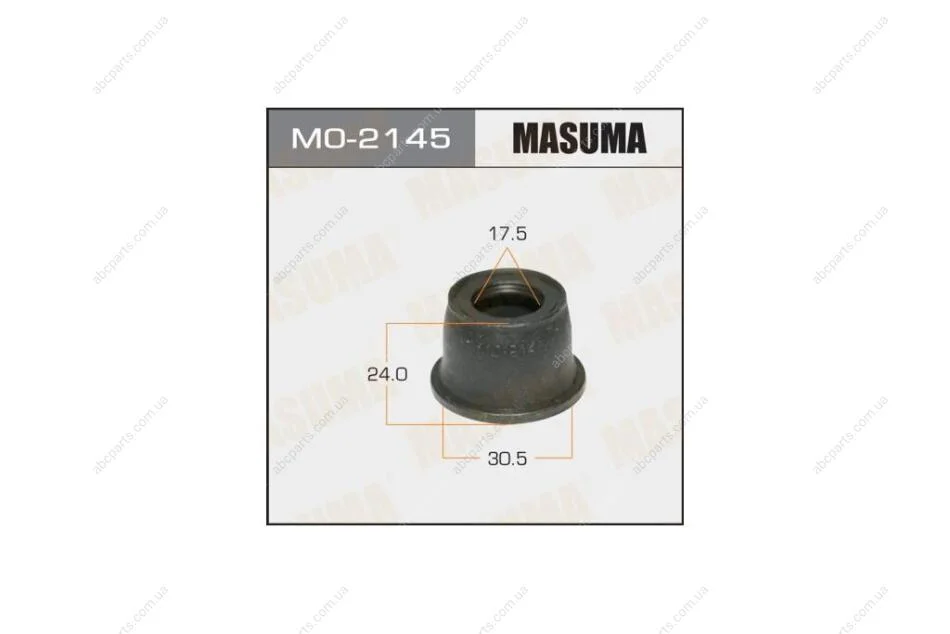 Пильовик опори кульовий 17,5x30,5x24 (MO-2145) MASUMA MO2145 (фото 1)