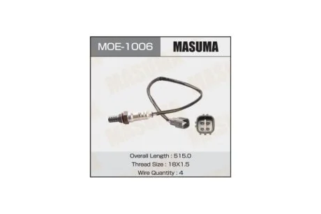 Датчик кисню (лямбда-зонд) Toyota Highlander (00-07) (MOE-1006) MASUMA MOE1006