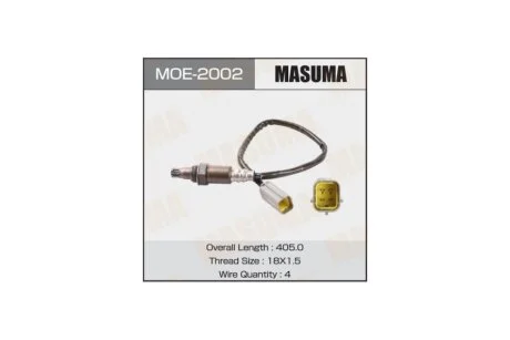 Датчик кислорода (лямбда-зонд) Nissan X-Trail (07-10) / Renault Koleos (08-16) (MOE-2002) MASUMA MOE2002
