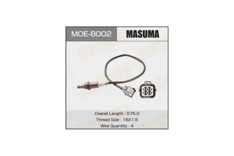 Датчик кисню (лямбда-зонд) Subaru Forester (07-10), Legacy (03-09) (MOE-8002) MASUMA MOE8002