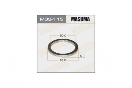 Кольцо глушителя графитовое (MOS-115) MASUMA MOS115