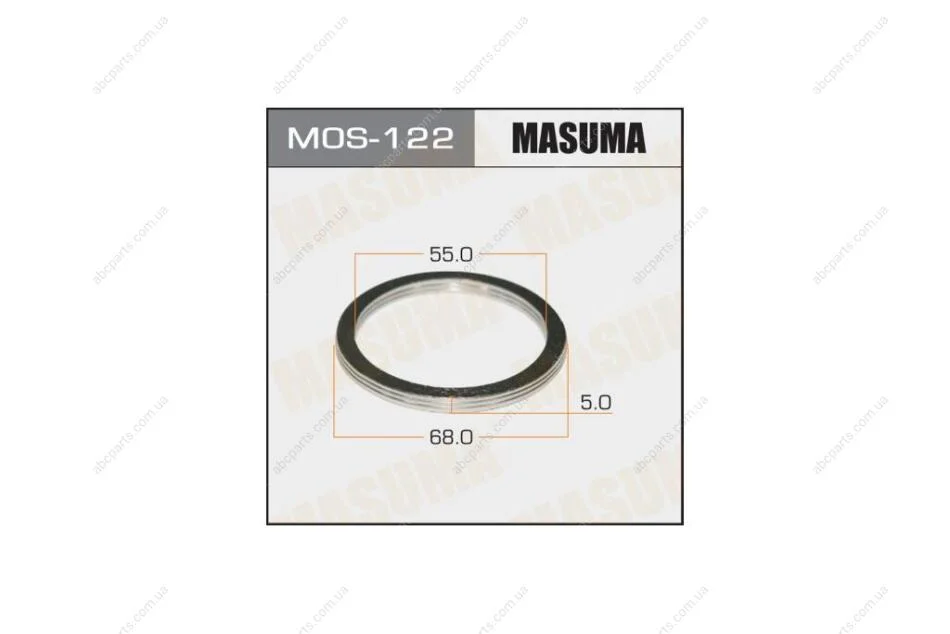 Кольцо глушителя графитовое (MOS-122) MASUMA MOS122 (фото 1)