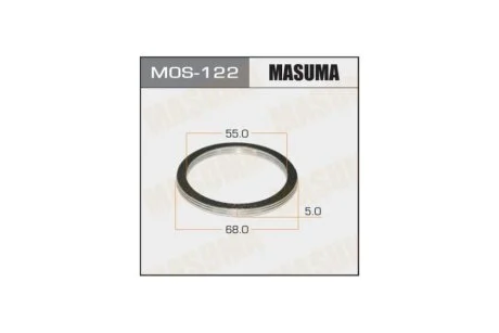 Кольцо глушителя графитовое (MOS-122) MASUMA MOS122