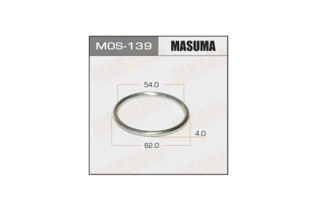 Кольцо глушителя (MOS-139) MASUMA MOS139