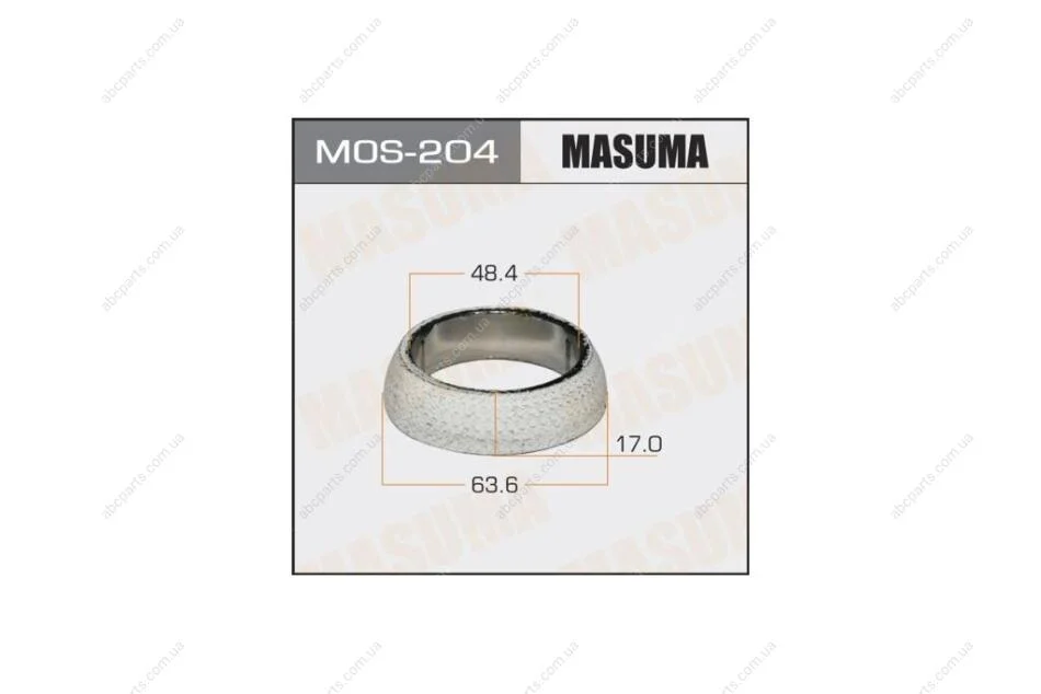 Кольцо глушителя (MOS-204) MASUMA MOS204 (фото 1)